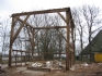 vierkantconstructie na sloop boerderij