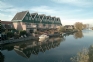 Woningen langs het water