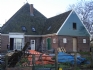 Achtergevel tijdens restauratie