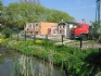 voorgevel tijdens bouw